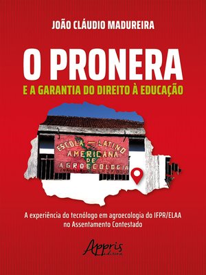 cover image of O Pronera e a Garantia do Direito à Educação